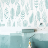 Combinando el papel mural con color