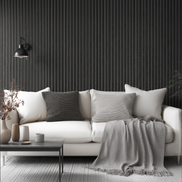 Panel Ranurado Black