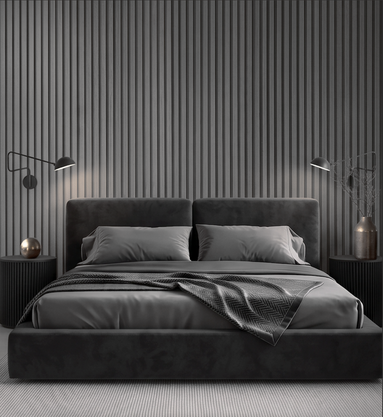Panel Ranurado Grey