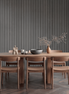 Panel Ranurado Grey