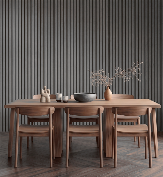 Panel Ranurado Grey