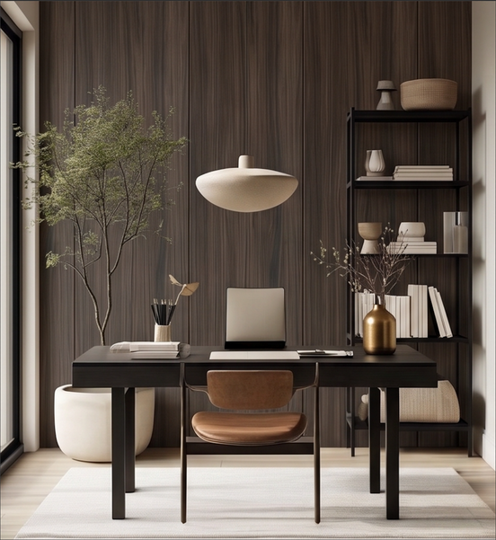 Panel Enchapado Brown