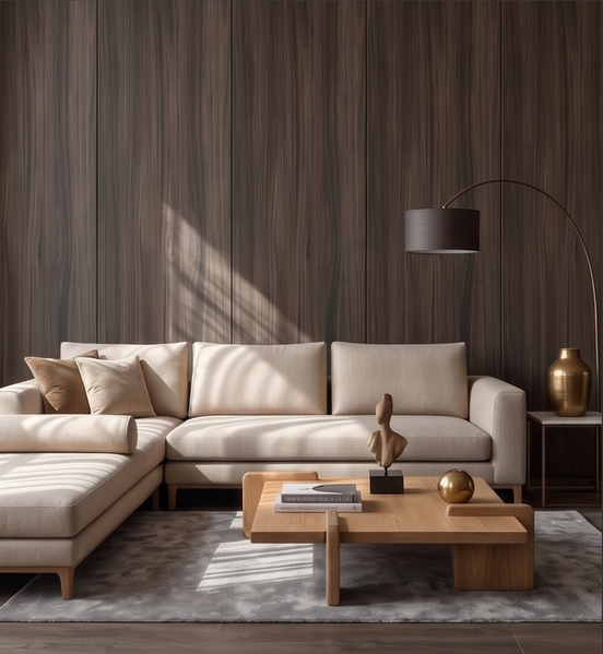 Panel Enchapado Brown