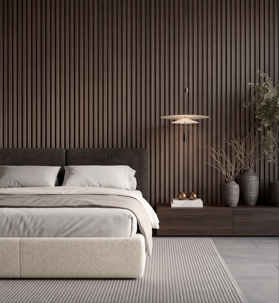 Panel Ranurado Brown