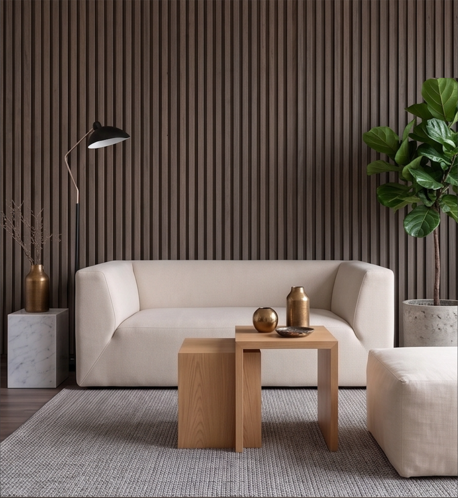 Panel Ranurado Brown