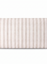 Respaldo de cama recto Linen Stripes Beige — vista frontal