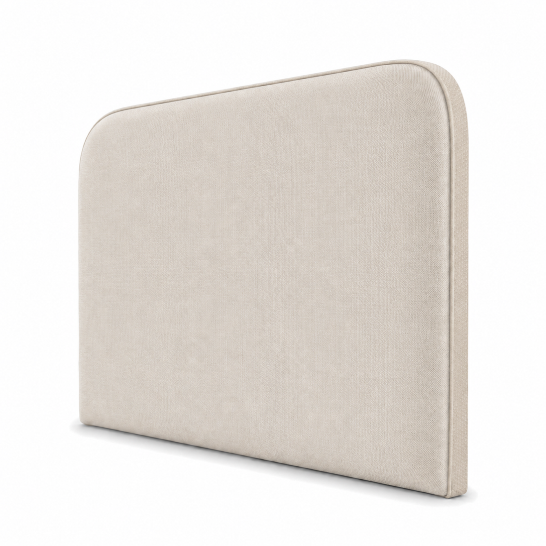 Respaldo de Cama Cuya Beige — vista lateral