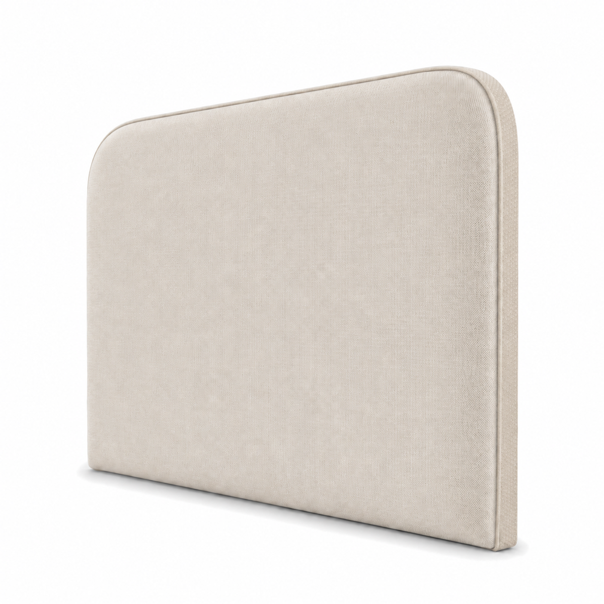Respaldo de Cama Cuya Beige — vista lateral