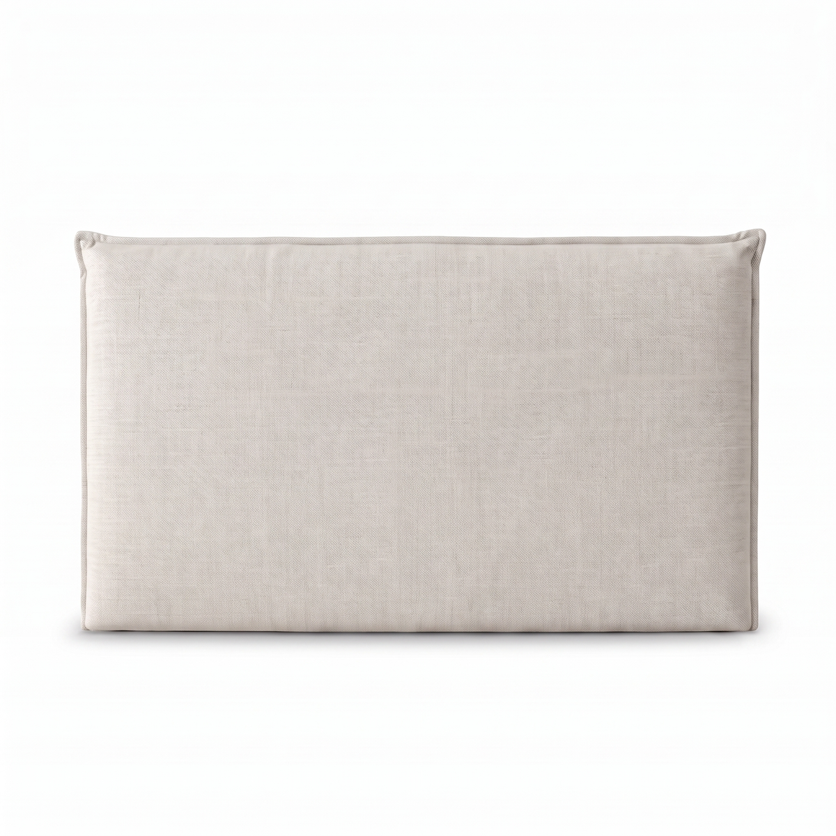 Respaldo de Cama Recto Cuya Gris — vista frontal
