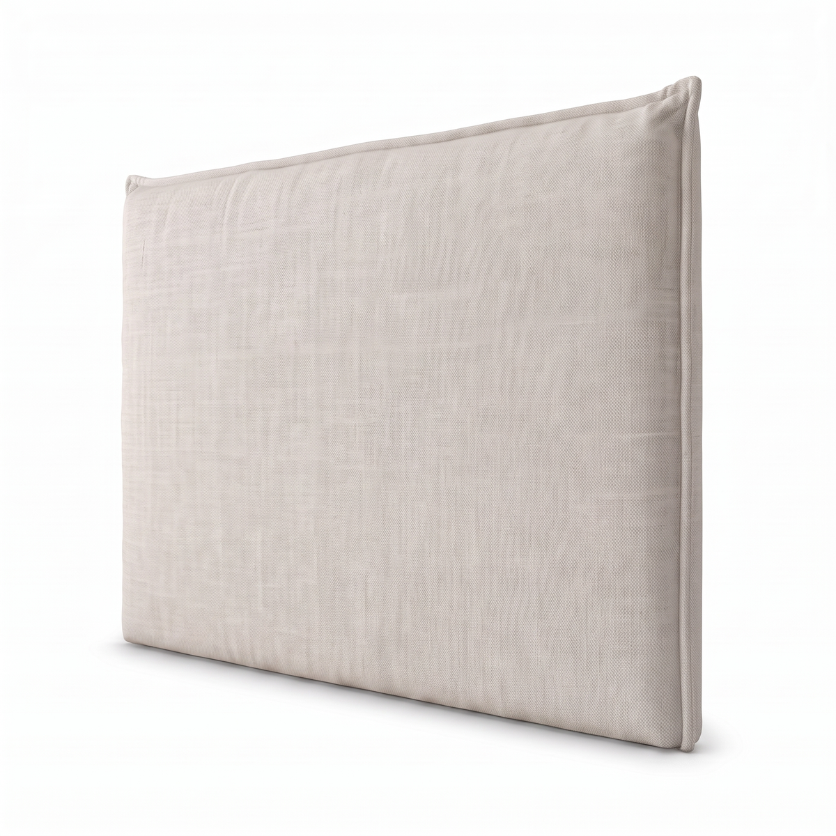 Respaldo de Cama Recto Cuya Gris — vista lateral