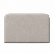 Respaldo de Cama Cuya Gris — vista frontal
