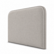 Respaldo de Cama Cuya Gris — vista lateral