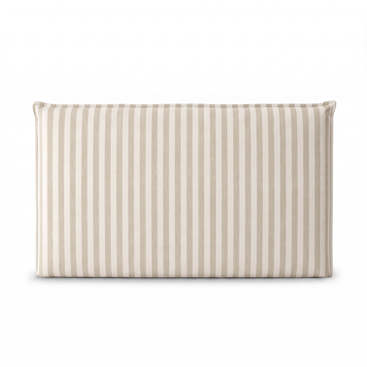 Respaldo de Cama Recto Cuya Lineas Beige — vista frontal