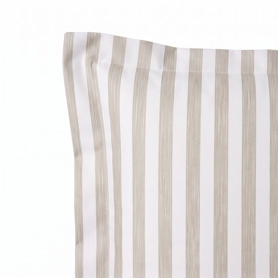 Respaldo de Cama Recto Cuya Lineas Beige — detalle de la tela
