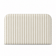 Respaldo de Cama Cuya Lineas Beige — vista frontal