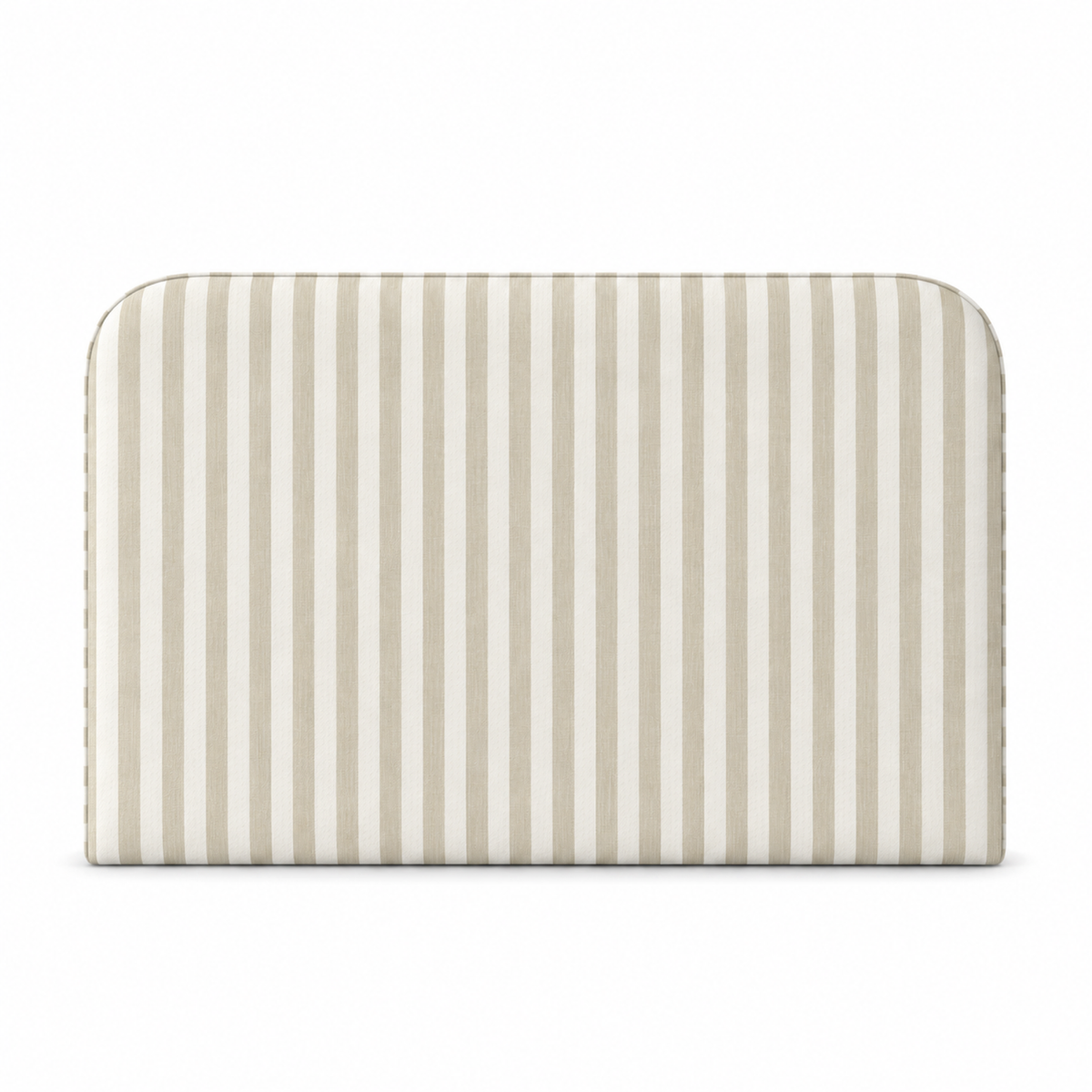 Respaldo de Cama Cuya Lineas Beige — vista frontal