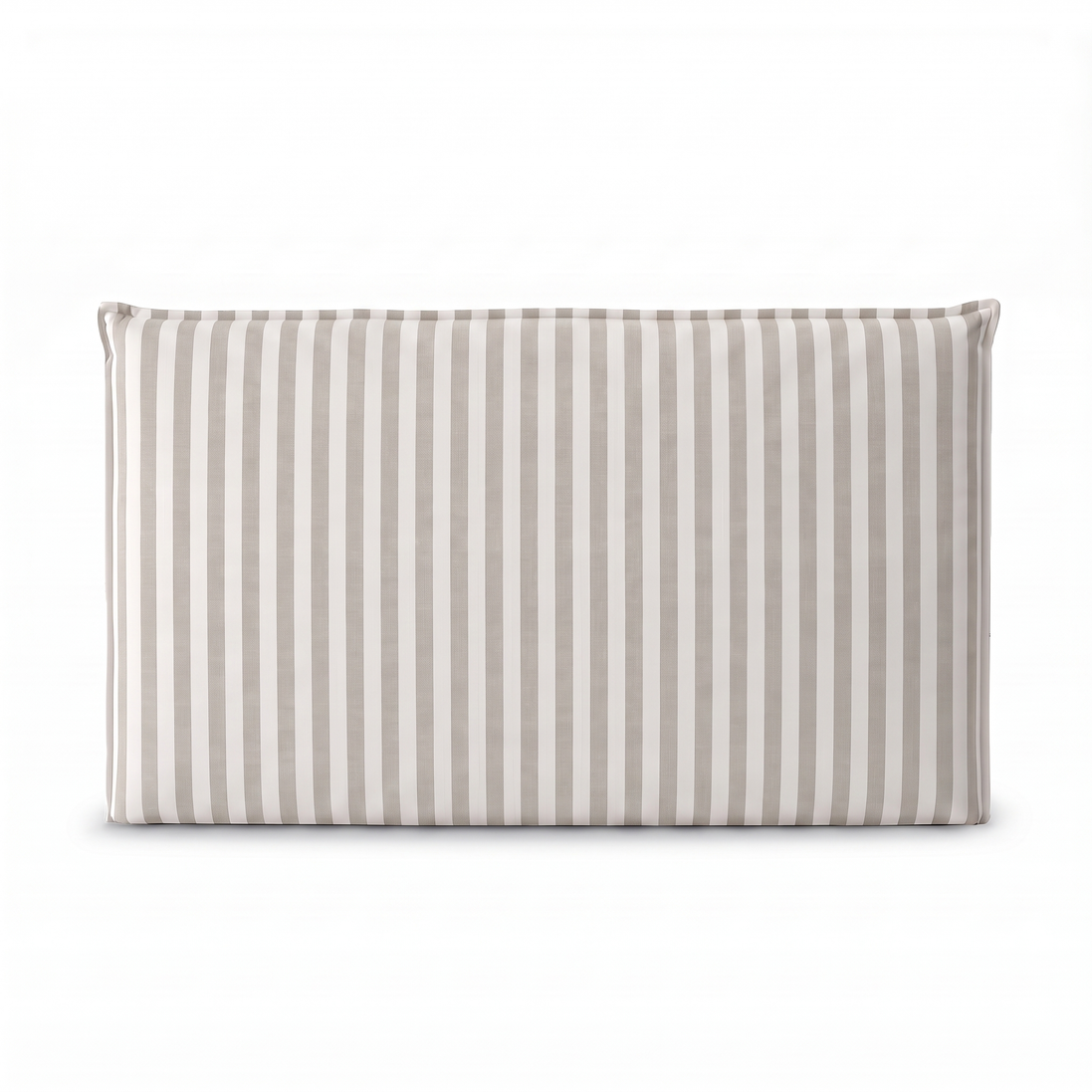 Respaldo de Cama Recto Cuya Lineas Gris — vista frontal