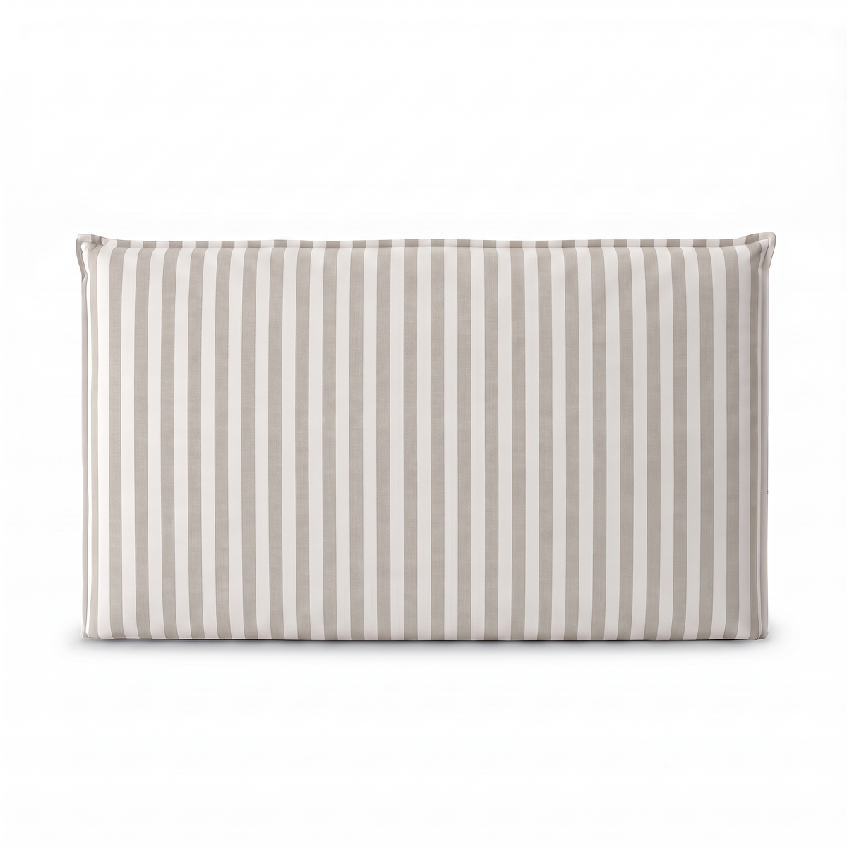 Respaldo de Cama Recto Cuya Lineas Gris — vista frontal