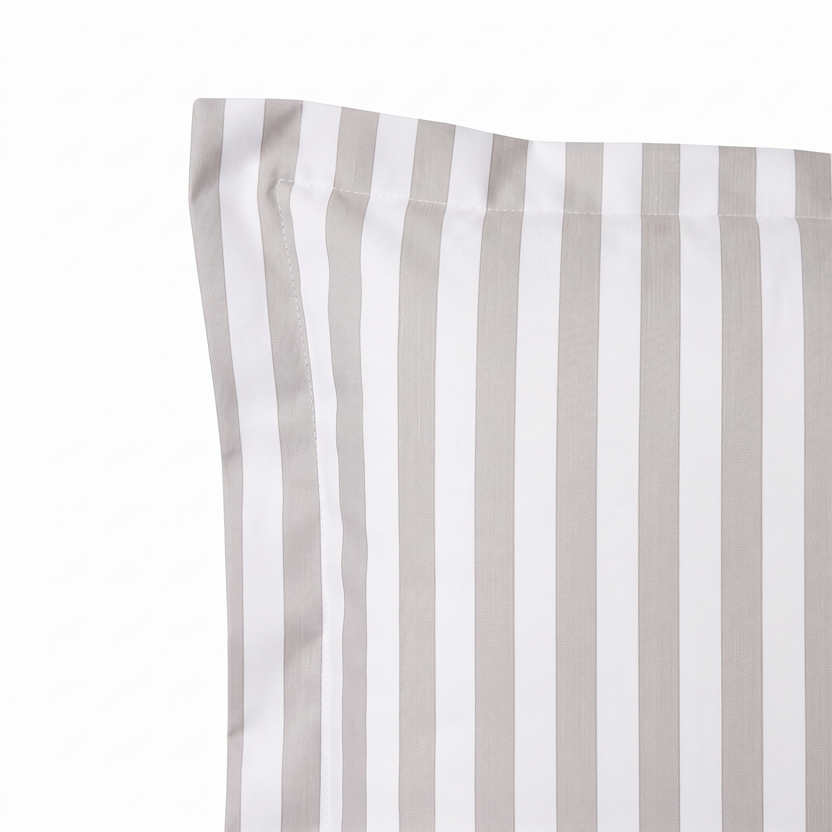 Respaldo de Cama Recto Cuya Lineas Gris — detalle de la tela