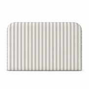 Respaldo de Cama Cuya Lineas Gris — vista frontal