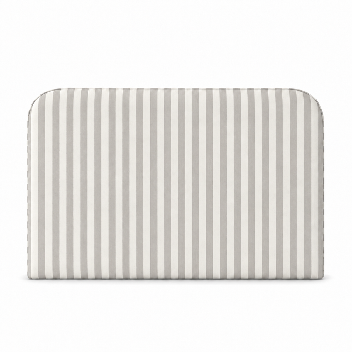 Respaldo de Cama Cuya Lineas Gris — vista frontal