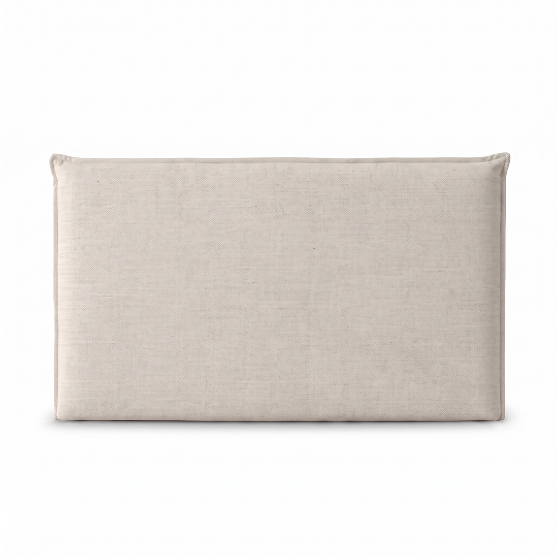 Respaldo de Cama Recto Cuya Beige — vista frontal