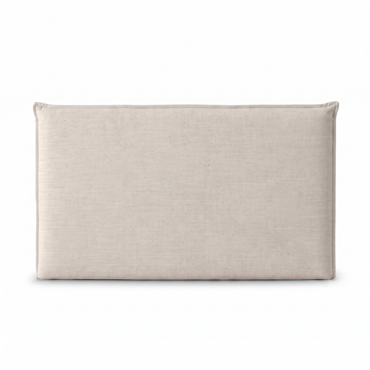 Respaldo de Cama Recto Cuya Beige — vista frontal