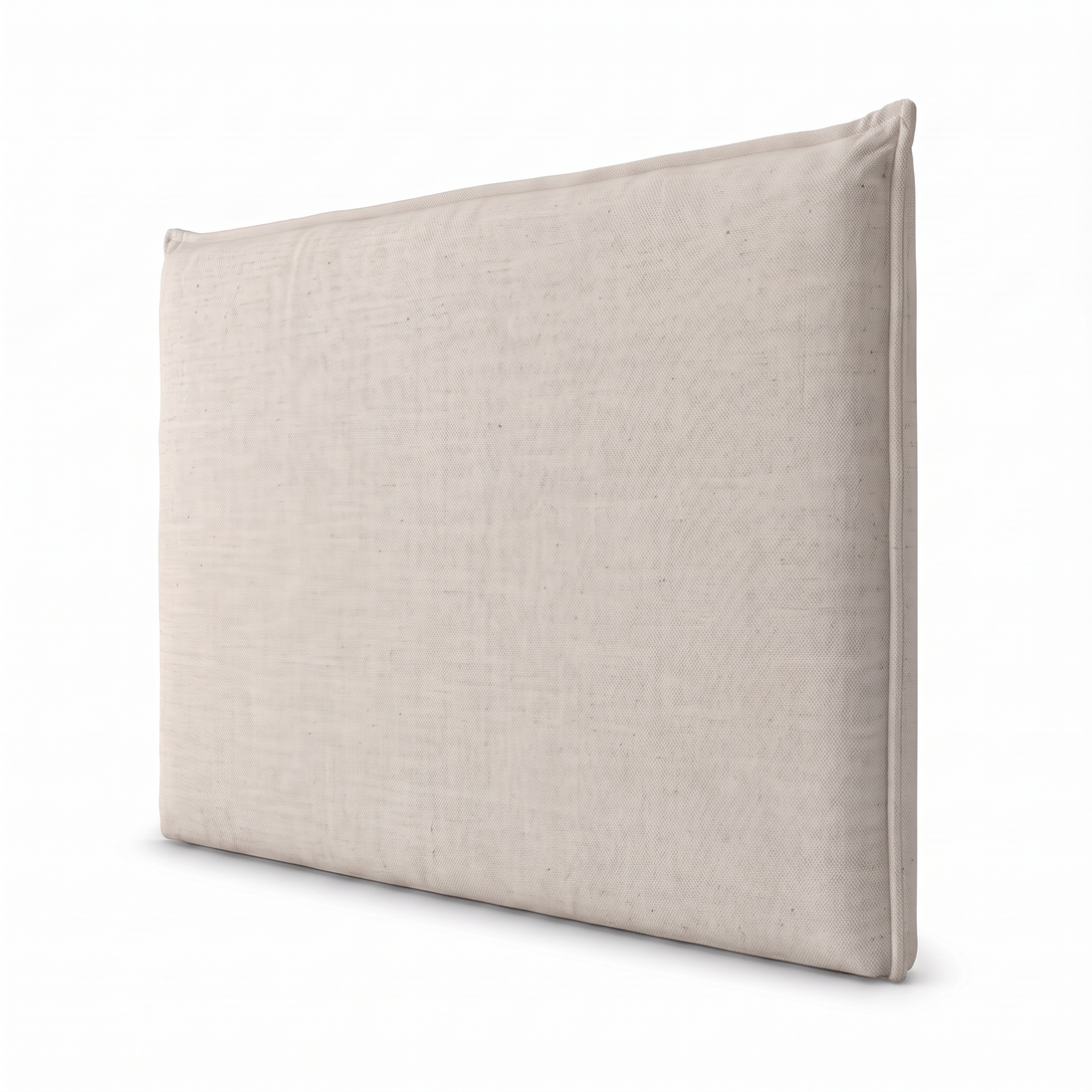 Respaldo de Cama Recto Cuya Beige — vista lateral