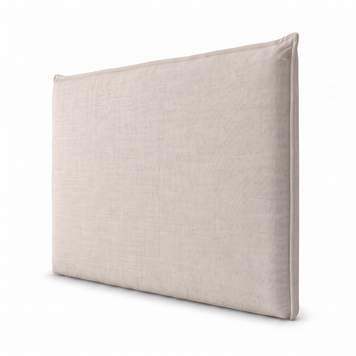 Respaldo de Cama Recto Cuya Beige — vista lateral