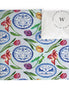 Manta Acolchada (Piecera) Blue Plates & Tulips 180 x 90 cm