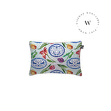 Blue Plates & Tulips