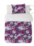 Funda Plumón Bunnies & Dahlias Cuna 145 x 105 cm