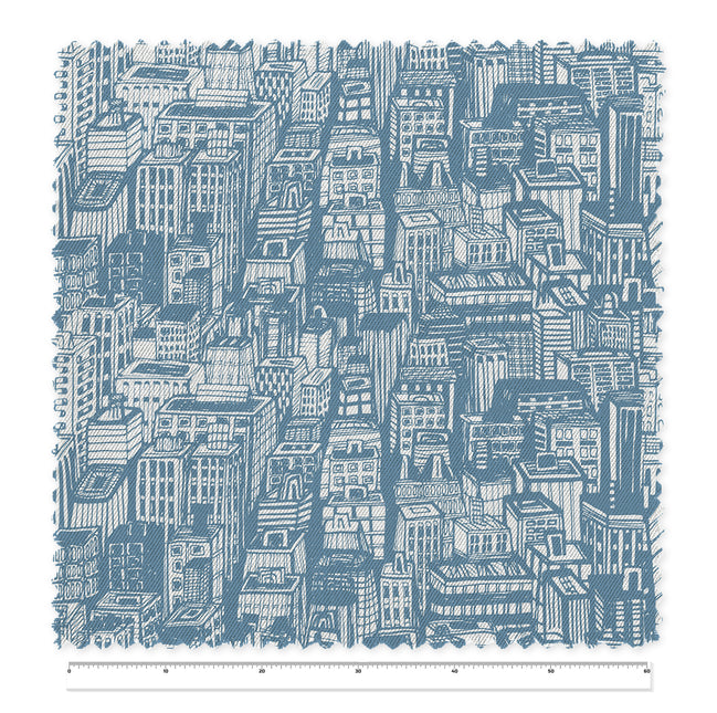 Tela City Blue x Metro (1,40 mts ancho)