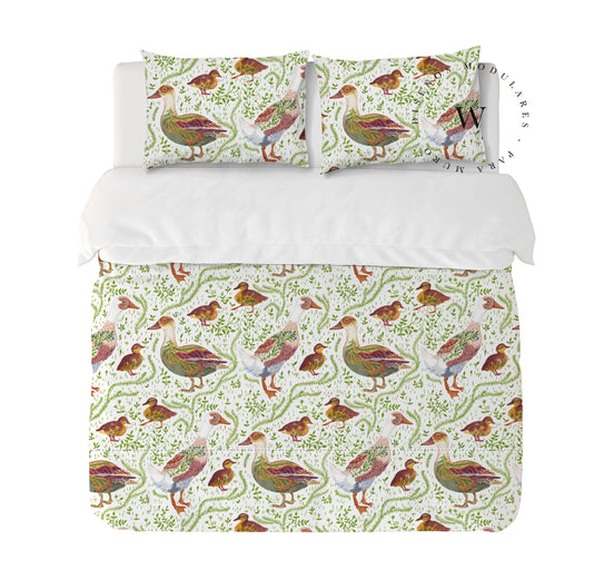 Funda Plumón Ducks & Ducklings 1 Plaza