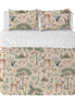 Funda Plumón Fantastic Forest Beige 1 Plaza
