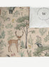 Manta Acolchada (Piecera) Fantastic Forest Beige 180 x 90 cm