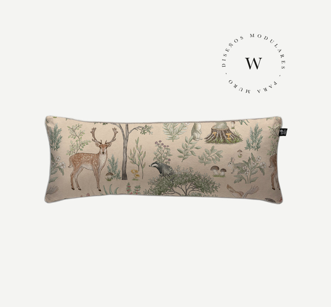 Funda Plumón Fantastic Forest Beige Cuna 145 x 105 cm