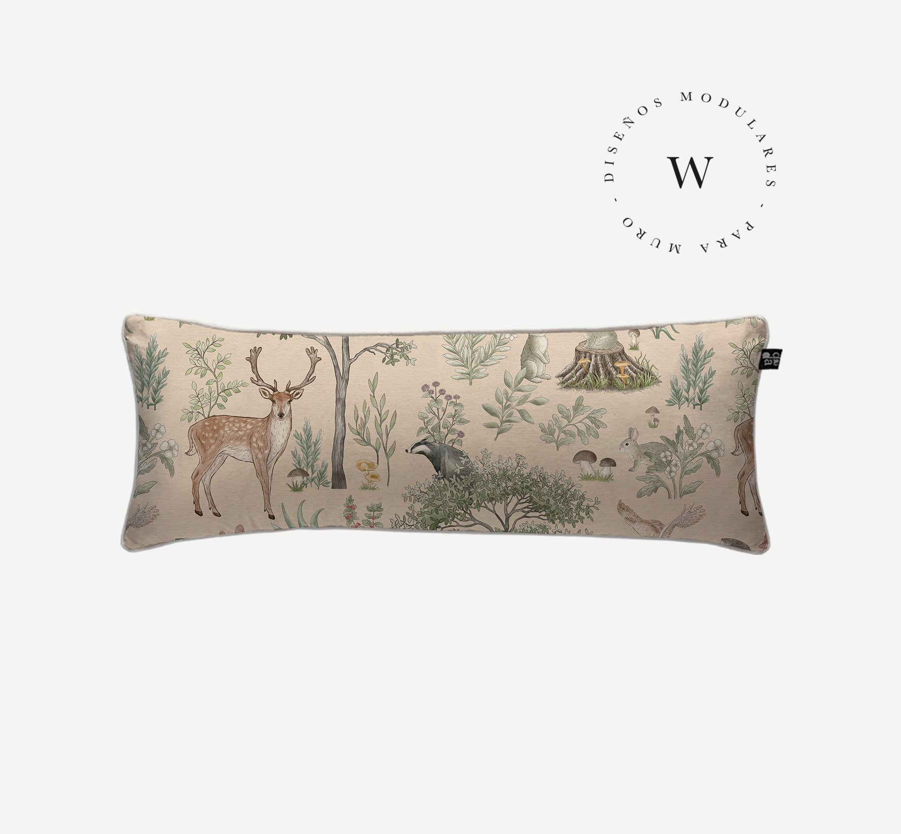 Funda Plumón Fantastic Forest Beige Cuna 145 x 105 cm