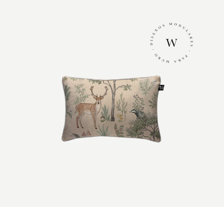 Funda Plumón Fantastic Forest Beige King
