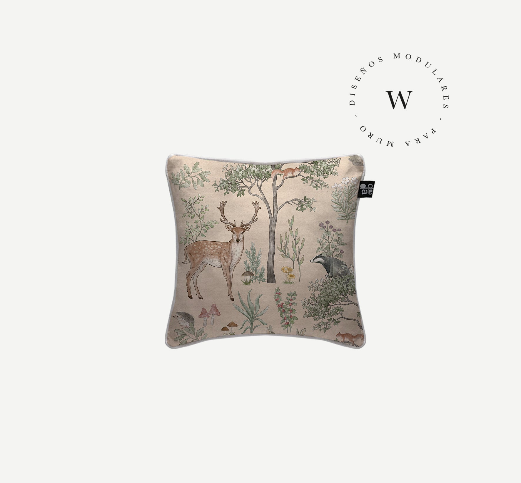 Funda Plumón Fantastic Forest Beige Queen