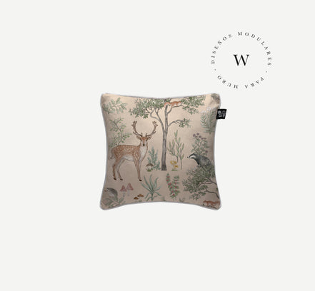Funda Plumón Fantastic Forest Beige Queen
