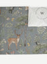 Manta Acolchada (Piecera) Fantastic Forest Blue 180 x 90 cm