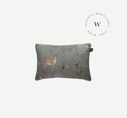 Funda Plumón Fantastic Forest Blue King
