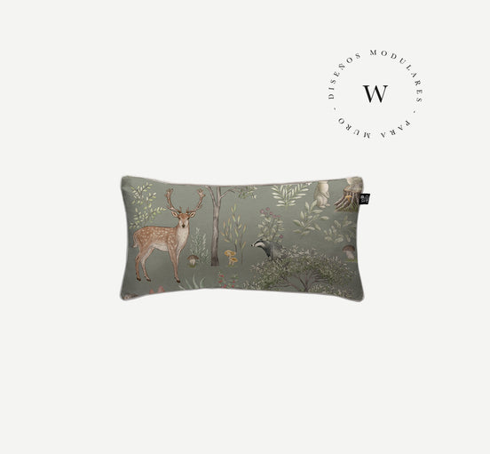 Funda Plumón Fantastic Forest Green Cuna 145 x 105 cm