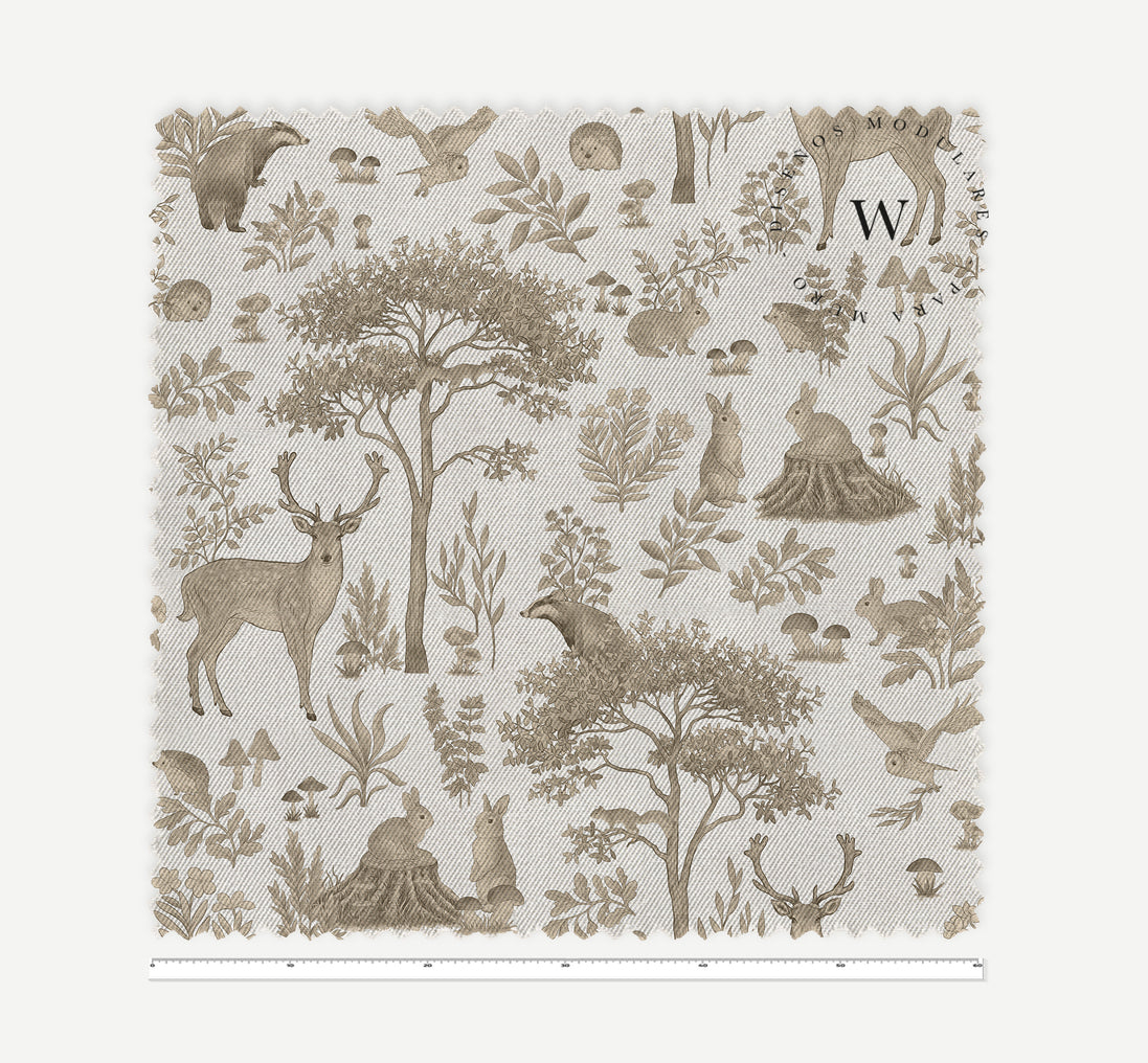 Fantastic Forest Vintage White