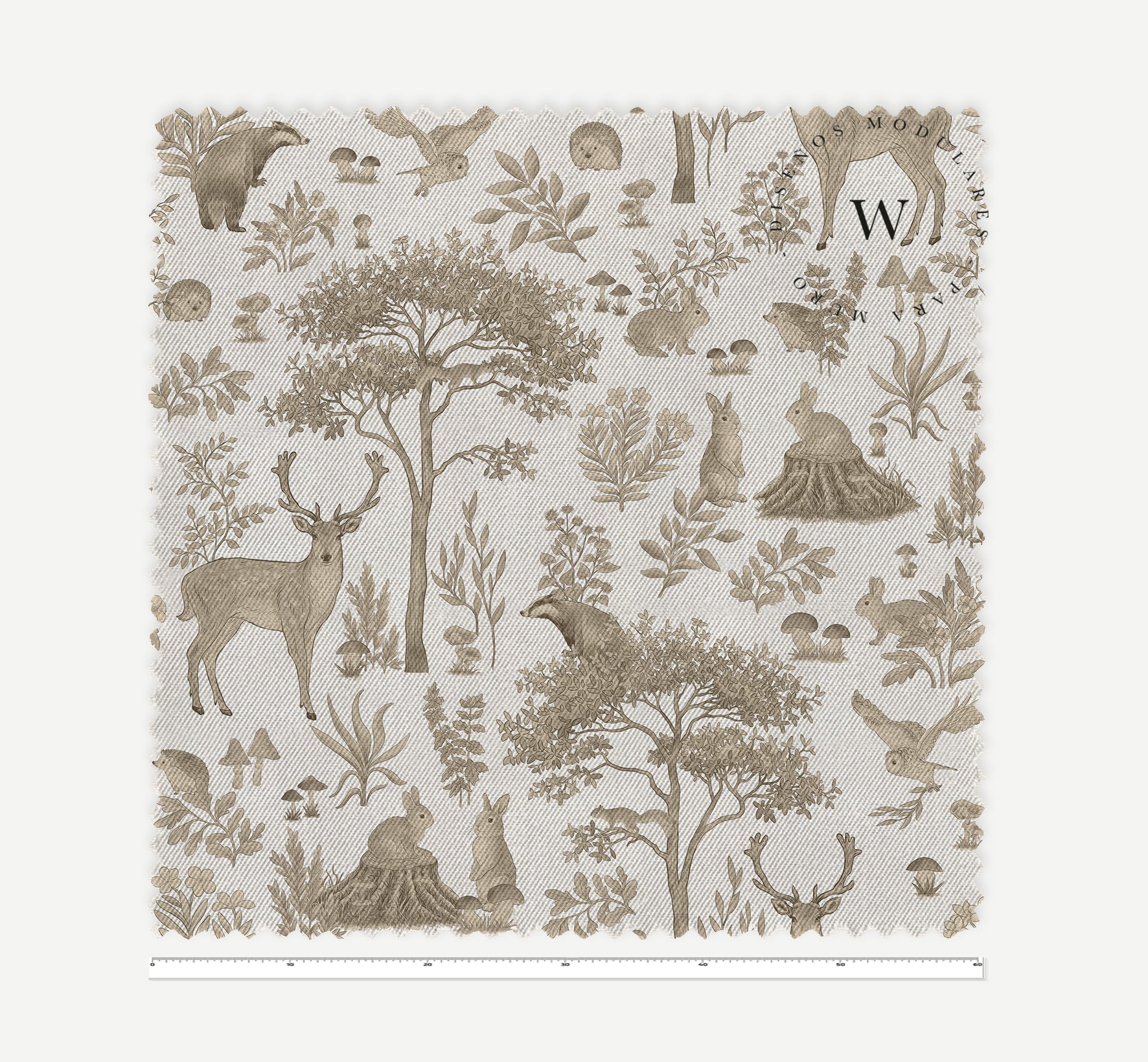 Fantastic Forest Vintage White