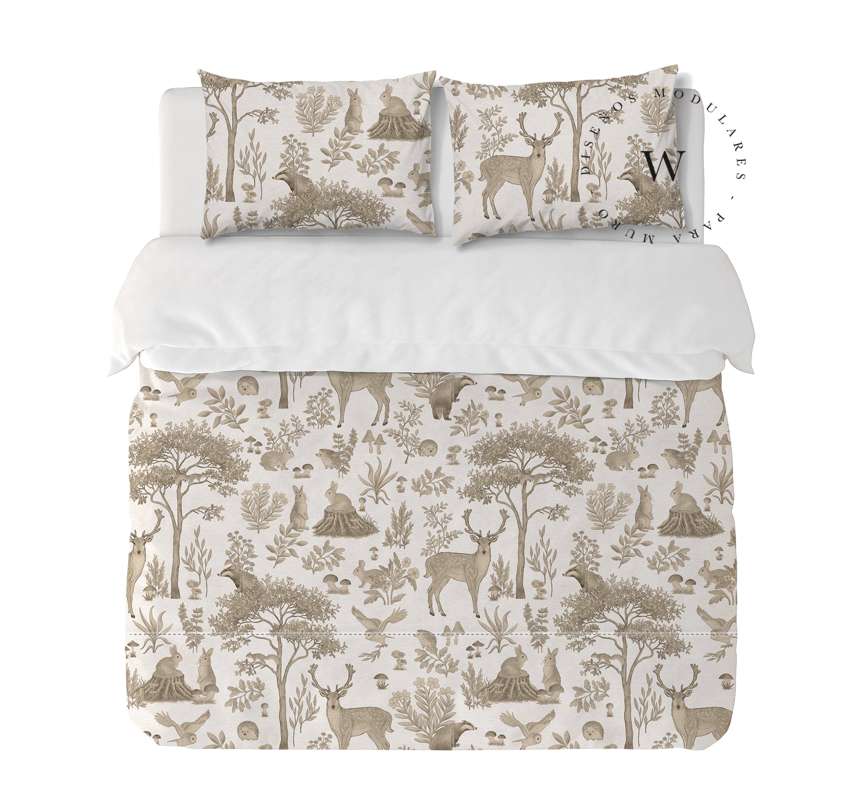 Fantastic Forest Vintage White