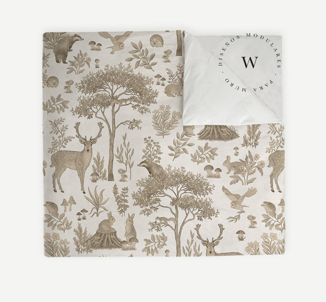 Fantastic Forest Vintage White