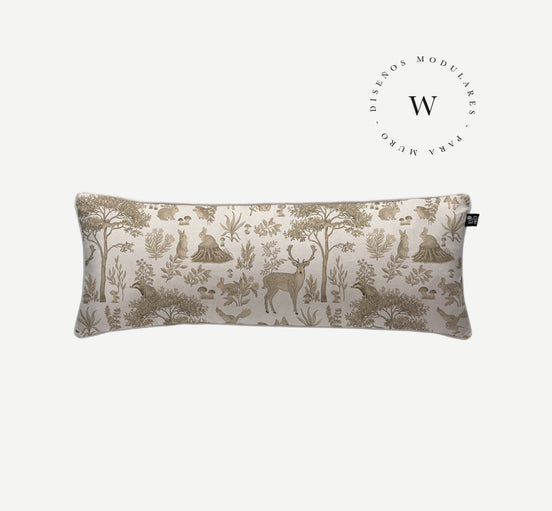 Funda Plumón Fantastic Forest Vintage White Cuna 145 x 105 cm