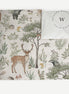 Manta Acolchada (Piecera) Fantastic Forest White 180 x 90 cm